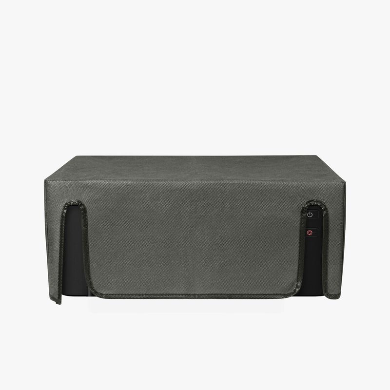 PC, gaming si accesorii - Imprimante, scanere & consumabile - Consumabile si accesorii - Accesorii imprimante - Husa imprimanta Kwmobile pentru Canon PIXMA TS705a, TS702a, antizgarieturi, antipraf, textil, gri - Infinity.ro