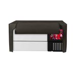 PC, gaming si accesorii - Imprimante, scanere & consumabile - Consumabile si accesorii - Accesorii imprimante - Husa imprimanta Kwmobile pentru Epson EcoTank Photo ET-8500, antizgarieturi, antipraf, textil, gri - Infinity.ro