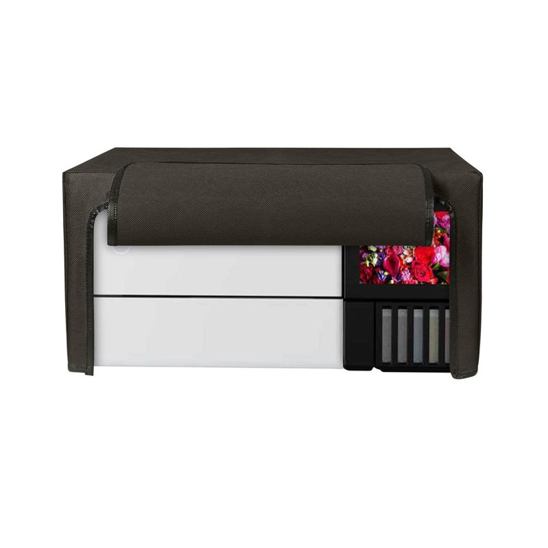 PC, gaming si accesorii - Imprimante, scanere & consumabile - Consumabile si accesorii - Accesorii imprimante - Husa imprimanta Kwmobile pentru Epson EcoTank Photo ET-8500, antizgarieturi, antipraf, textil, gri - Infinity.ro