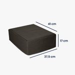 PC, gaming si accesorii - Imprimante, scanere & consumabile - Consumabile si accesorii - Accesorii imprimante - Husa imprimanta Kwmobile pentru Epson EcoTank Photo ET-8500, antizgarieturi, antipraf, textil, gri - Infinity.ro