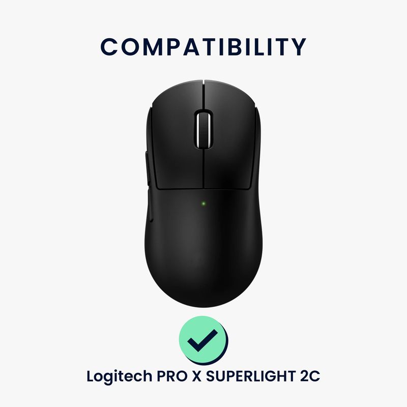 PC, gaming si accesorii - Periferice PC - Periferice Diverse - Set picioruse mouse Kwmobile pentru Logitech PRO X SUPERLIGHT 2C, PTFE, negru, autoadezive, alunecare usoara - Infinity.ro