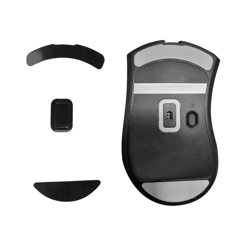 PC, gaming si accesorii - Periferice PC - Periferice Diverse - Set picioruse mouse Kwmobile pentru Razer DeathAdder V2, PTFE, negru, autoadezive, alunecare usoara - Infinity.ro