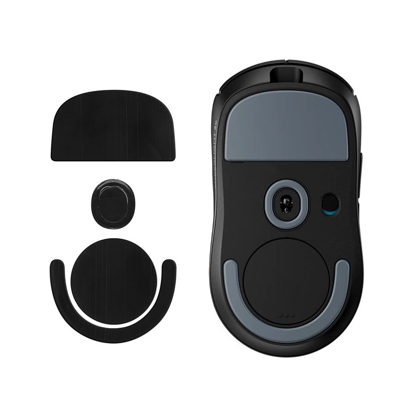 PC, gaming si accesorii - Periferice PC - Periferice Diverse - Set picioruse mouse Kwmobile pentru Logitech PRO X SUPERLIGHT 2C, PTFE, negru, autoadezive, alunecare usoara - Infinity.ro