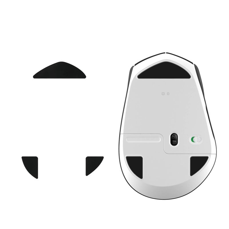 PC, gaming si accesorii - Periferice PC - Periferice Diverse - Set picioruse mouse Kwmobile pentru Logitech M720 Triathlon, PTFE, negru, autoadezive, alunecare usoara - Infinity.ro