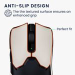 PC, gaming si accesorii - Periferice PC - Periferice Diverse - Grip mouse Kwmobile pentru Razer Viper V2 Pro, piele ecologica, alb, autoadeziv, anti-alunecare - Infinity.ro