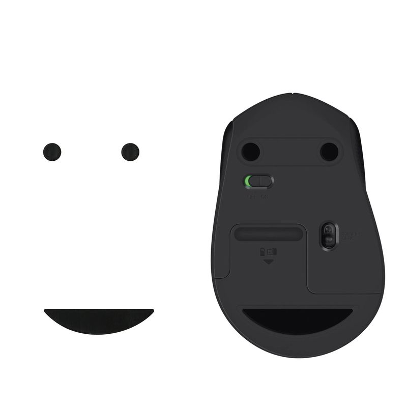 PC, gaming si accesorii - Periferice PC - Periferice Diverse - Set picioruse mouse Kwmobile pentru Logitech M330/M280/M275, PTFE, negru, autoadezive, alunecare usoara - Infinity.ro