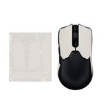 PC, gaming si accesorii - Periferice PC - Periferice Diverse - Grip mouse Kwmobile pentru Razer Viper V2 Pro, piele ecologica, alb, autoadeziv, anti-alunecare - Infinity.ro