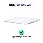 PC, gaming si accesorii - Periferice PC - Periferice Diverse - Husa trackpad Kwmobile pentru Apple Magic Trackpad, silicon, negru, anti-alunecare, protectie la socuri - Infinity.ro