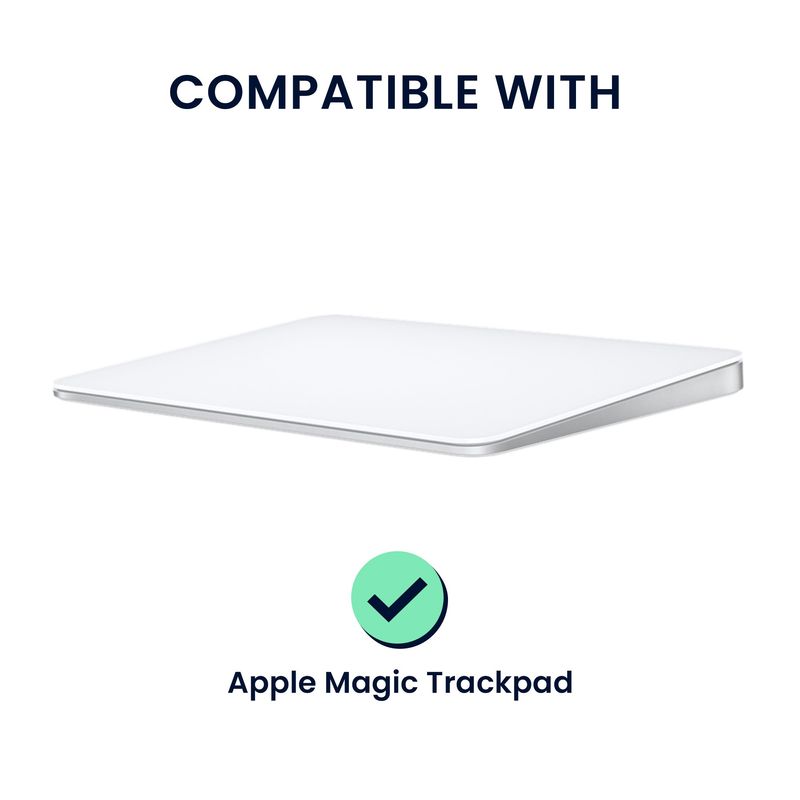 PC, gaming si accesorii - Periferice PC - Periferice Diverse - Husa trackpad Kwmobile pentru Apple Magic Trackpad, silicon, negru, anti-alunecare, protectie la socuri - Infinity.ro