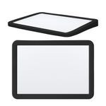 PC, gaming si accesorii - Periferice PC - Periferice Diverse - Husa trackpad Kwmobile pentru Apple Magic Trackpad, silicon, negru, anti-alunecare, protectie la socuri - Infinity.ro