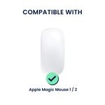 PC, gaming si accesorii - Periferice PC - Periferice Diverse - Husa mouse Kwmobile pentru Apple Magic Mouse 1/2, silicon, gri, anti-alunecare, protectie la socuri/zgarieturi - Infinity.ro