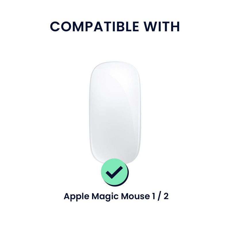 PC, gaming si accesorii - Periferice PC - Periferice Diverse - Husa mouse Kwmobile pentru Apple Magic Mouse 1/2, silicon, gri, anti-alunecare, protectie la socuri/zgarieturi - Infinity.ro