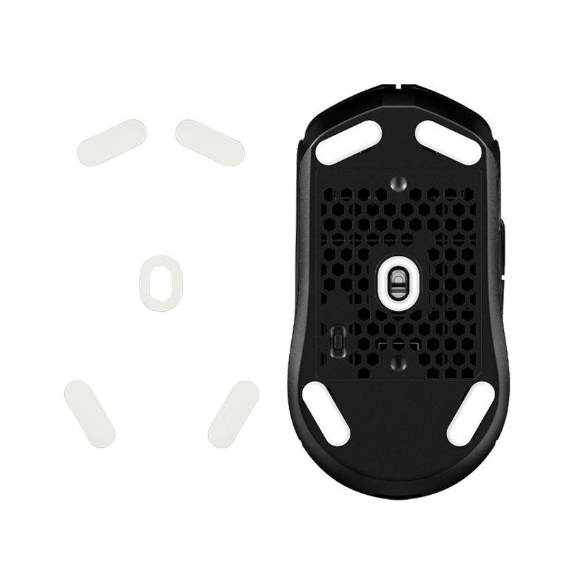 PC, gaming si accesorii - Periferice PC - Periferice Diverse - Set picioruse mouse Kwmobile pentru HyperX Pulsefire Haste 2, PTFE, alb, autoadezive, alunecare usoara - Infinity.ro