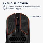 PC, gaming si accesorii - Periferice PC - Periferice Diverse - Grip mouse Kwmobile pentru HyperX Pulsefire Haste, piele ecologica, negru, autoadeziv, anti-alunecare - Infinity.ro