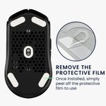 PC, gaming si accesorii - Periferice PC - Periferice Diverse - Set picioruse mouse Kwmobile pentru HyperX Pulsefire Haste 2, PTFE, alb, autoadezive, alunecare usoara - Infinity.ro