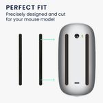PC, gaming si accesorii - Periferice PC - Periferice Diverse - Set picioruse mouse Kwmobile pentru Apple Magic Mouse 1/2, PTFE, negru, autoadezive, alunecare usoara - Infinity.ro
