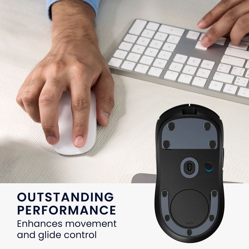 PC, gaming si accesorii - Periferice PC - Periferice Diverse - Set picioruse mouse Kwmobile pentru Universal Universal, PTFE, negru, autoadezive, alunecare usoara - Infinity.ro