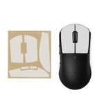 PC, gaming si accesorii - Periferice PC - Periferice Diverse - Grip mouse Kwmobile pentru Logitech G Pro Wireless 2/Wireless 3, piele ecologica, alb, autoadeziv, anti-alunecare - Infinity.ro