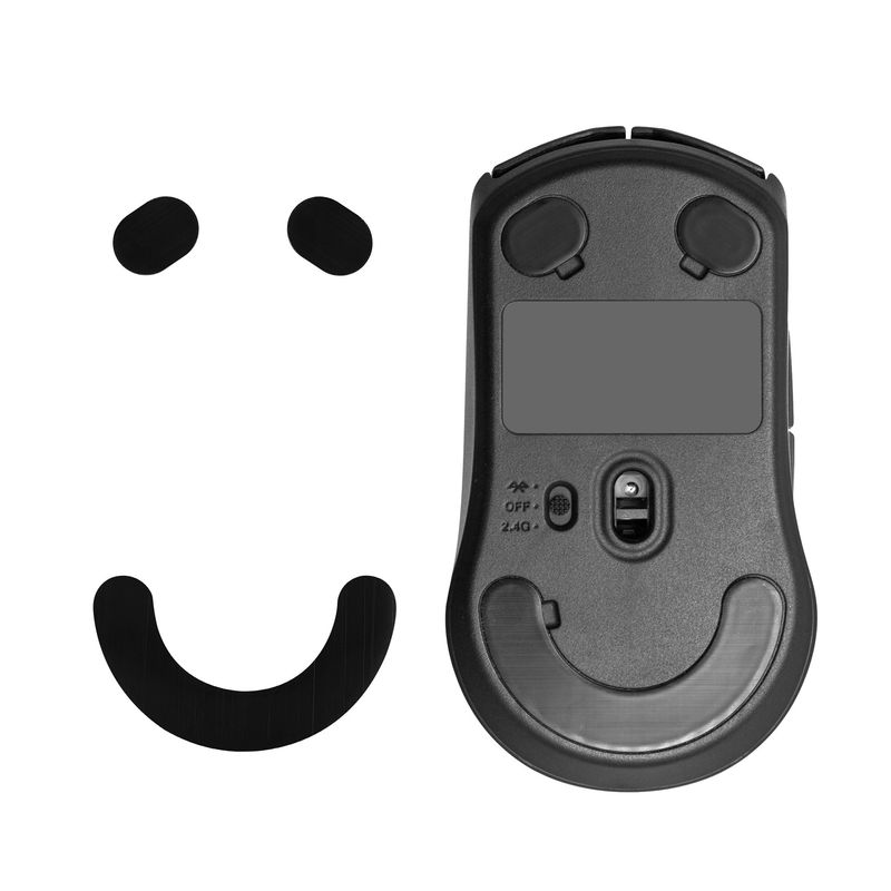 PC, gaming si accesorii - Periferice PC - Periferice Diverse - Set picioruse mouse Kwmobile pentru SteelSeries Rival 3, PTFE, negru, autoadezive, alunecare usoara - Infinity.ro