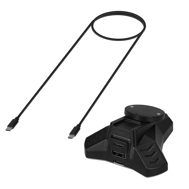 PC, gaming si accesorii - Periferice PC - Periferice Diverse - Statie de incarcare Kwmobile pentru Logitech G PRO X SUPERLIGHT/G Pro Wireless/G903/G703/G403, plastic, negru - Infinity.ro