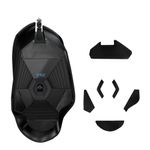 PC, gaming si accesorii - Periferice PC - Periferice Diverse - Set picioruse mouse Kwmobile pentru Logitech G402, PTFE, negru, autoadezive, alunecare usoara - Infinity.ro
