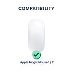 PC, gaming si accesorii - Periferice PC - Periferice Diverse - Husa mouse Kwmobile pentru Apple Magic Mouse 1/2, silicon, roz, anti-alunecare, protectie la socuri - Infinity.ro