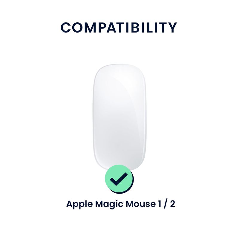 PC, gaming si accesorii - Periferice PC - Periferice Diverse - Husa mouse Kwmobile pentru Apple Magic Mouse 1/2, silicon, roz, anti-alunecare, protectie la socuri - Infinity.ro