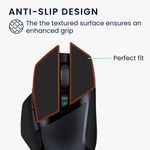 PC, gaming si accesorii - Periferice PC - Periferice Diverse - Grip mouse Kwmobile pentru Razer Basilisk X HyperSpeed, piele ecologica, negru, autoadeziv, anti-alunecare - Infinity.ro