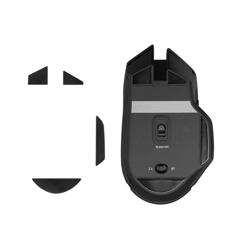 PC, gaming si accesorii - Periferice PC - Periferice Diverse - Set picioruse mouse Kwmobile pentru Razer Basilisk X HyperSpeed, PTFE, negru, autoadezive, alunecare usoara - Infinity.ro