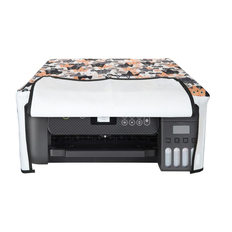 PC, gaming si accesorii - Imprimante, scanere & consumabile - Consumabile si accesorii - Accesorii imprimante - Husa imprimanta Kwmobile pentru Epson EcoTank ET-2820, ET-2810, ET-2812, ET-2870, antipraf, in (panza), multicolor - Infinity.ro