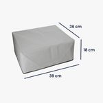 PC, gaming si accesorii - Imprimante, scanere & consumabile - Consumabile si accesorii - Accesorii imprimante - Husa imprimanta Kwmobile pentru Canon PIXMA TS7650i, antizgarieturi, antipraf, textil, gri deschis - Infinity.ro