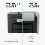 PC, gaming si accesorii - Imprimante, scanere & consumabile - Consumabile si accesorii - Accesorii imprimante - Husa imprimanta Kwmobile pentru Epson WorkForce WF-7840DTWF, WF-7310DTW, antizgarieturi, antipraf, textil, gri - Infinity.ro