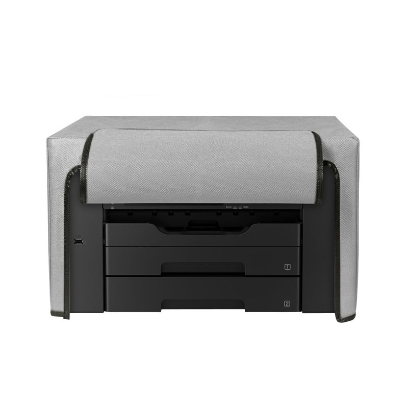 PC, gaming si accesorii - Imprimante, scanere & consumabile - Consumabile si accesorii - Accesorii imprimante - Husa imprimanta Kwmobile pentru Epson WorkForce WF-7840DTWF, WF-7310DTW, antizgarieturi, antipraf, textil, gri - Infinity.ro