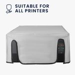 PC, gaming si accesorii - Imprimante, scanere & consumabile - Consumabile si accesorii - Accesorii imprimante - Husa imprimanta Kwmobile pentru Canon PIXMA TS7450i, antizgarieturi, antipraf, textil, gri - Infinity.ro