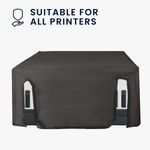 PC, gaming si accesorii - Imprimante, scanere & consumabile - Consumabile si accesorii - Accesorii imprimante - Husa imprimanta Kwmobile pentru HP Smart Tank 7305, antizgarieturi, antipraf, textil, gri - Infinity.ro