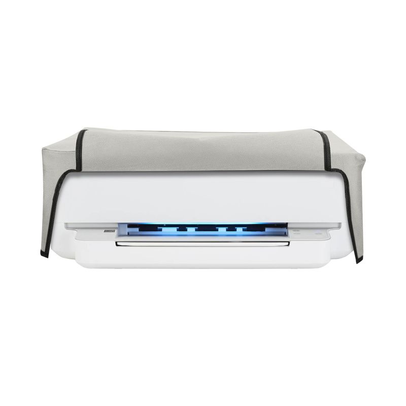 PC, gaming si accesorii - Imprimante, scanere & consumabile - Consumabile si accesorii - Accesorii imprimante - Husa imprimanta Kwmobile pentru HP Envy 6020e, Envy 6055e, antizgarieturi, antipraf, textil, gri deschis - Infinity.ro