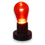 Casa si Gradina - Corpuri si surse de iluminat - Becuri si tuburi neon - Becuri - Bec  LED S14 rosie E27 transparent - Infinity.ro
