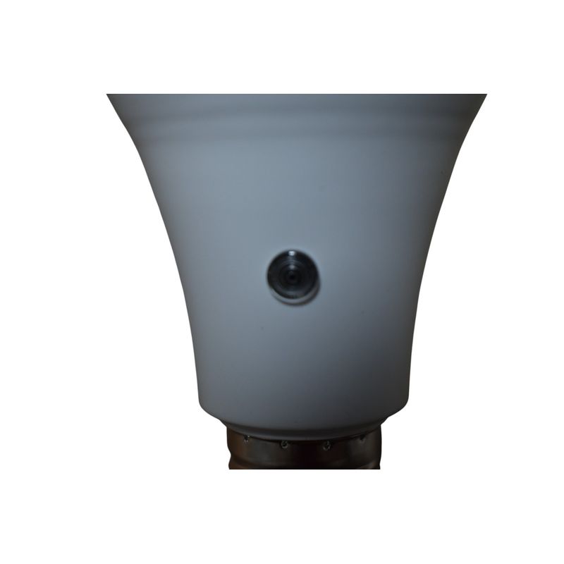 Casa si Gradina - Corpuri si surse de iluminat - Becuri si tuburi neon - Becuri - Bec LED E27 12W cu senzor crepuscular, auto ON/OFF, 6500K ,culoare- alb, rece - Infinity.ro