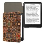 Laptop, Telefoane si Tablete - Ebook reader si accesorii - Accesorii eBook Reader - Husa Kwmobile pentru Amazon Kindle Paperwhite 12 (2024), Colorsoft, protectie la socuri, pluta, multicolor - Infinity.ro