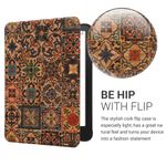 Laptop, Telefoane si Tablete - Ebook reader si accesorii - Accesorii eBook Reader - Husa Kwmobile pentru Amazon Kindle Paperwhite 12 (2024), Colorsoft, protectie la socuri, pluta, multicolor - Infinity.ro