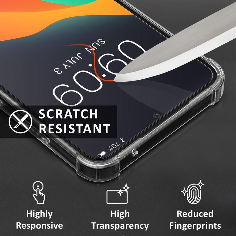 Laptop, Telefoane si Tablete - Telefoane mobile si accesorii - Accesorii Telefoane - Huse telefoane - Husa Kalibri pentru Samsung Galaxy A54 5G, protectie la socuri, TPU, sticla temperata, transparent - Infinity.ro