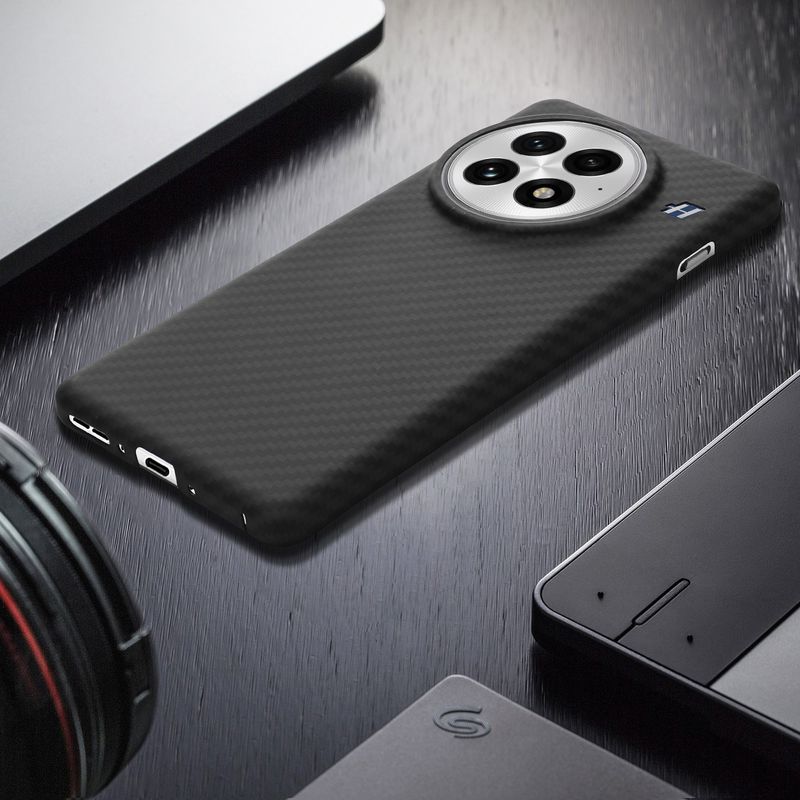 Laptop, Telefoane si Tablete - Telefoane mobile si accesorii - Accesorii Telefoane - Huse telefoane - Husa Kalibri pentru OnePlus 13, protectie la socuri, aramida, negru - Infinity.ro