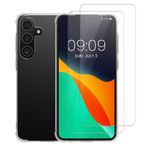 Laptop, Telefoane si Tablete - Telefoane mobile si accesorii - Accesorii Telefoane - Huse telefoane - Husa Kalibri pentru Samsung Galaxy A55 5G, protectie la socuri, TPU, sticla temperata, transparent - Infinity.ro