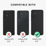 Laptop, Telefoane si Tablete - Telefoane mobile si accesorii - Accesorii Telefoane - Huse telefoane - Husa Kalibri pentru Samsung Galaxy A55 5G, protectie la socuri, TPU, sticla temperata, transparent - Infinity.ro