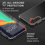 Laptop, Telefoane si Tablete - Telefoane mobile si accesorii - Accesorii Telefoane - Huse telefoane - Husa Kalibri pentru Samsung Galaxy A55 5G, protectie la socuri, TPU, sticla temperata, transparent - Infinity.ro
