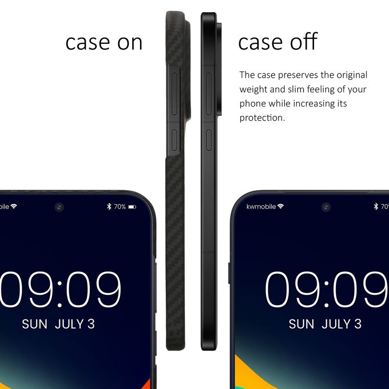 Laptop, Telefoane si Tablete - Telefoane mobile si accesorii - Accesorii Telefoane - Huse telefoane - Husa Kalibri pentru OnePlus 15, protectie la socuri, aramida, negru - Infinity.ro