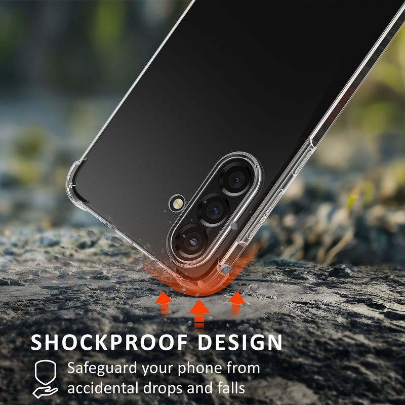 Laptop, Telefoane si Tablete - Telefoane mobile si accesorii - Accesorii Telefoane - Huse telefoane - Husa Kalibri pentru Samsung Galaxy A56 5G, protectie la socuri, TPU, sticla temperata, transparent - Infinity.ro