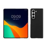 Laptop, Telefoane si Tablete - Telefoane mobile si accesorii - Accesorii Telefoane - Huse telefoane - Husa Kalibri pentru Samsung Galaxy Z Fold5, protectie la socuri, aramida, negru - Infinity.ro