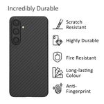 Laptop, Telefoane si Tablete - Telefoane mobile si accesorii - Accesorii Telefoane - Huse telefoane - Husa Kalibri pentru Samsung Galaxy S24, protectie la socuri, aramida, negru - Infinity.ro
