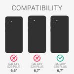 Laptop, Telefoane si Tablete - Telefoane mobile si accesorii - Accesorii Telefoane - Huse telefoane - Husa Kalibri pentru Samsung Galaxy S25 Plus, protectie la socuri, aramida, negru - Infinity.ro